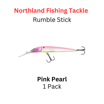 Northland Fishing Tackle Rumble stick crankbait size 5 Pink Pearl 