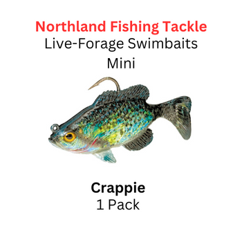 Northland Fishing Tackles: Live-Forage Baitfish Swimbait 1/8oz CRAPPIE