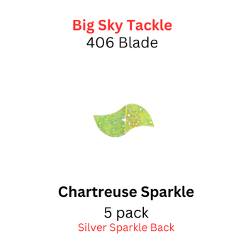 Chartreuse Sparkle 406 Blade