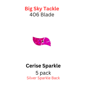 Cerise Sparkle 406 Blade