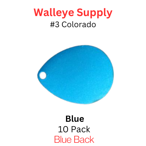 Spinner Blades COLORADO #3 BLUE
