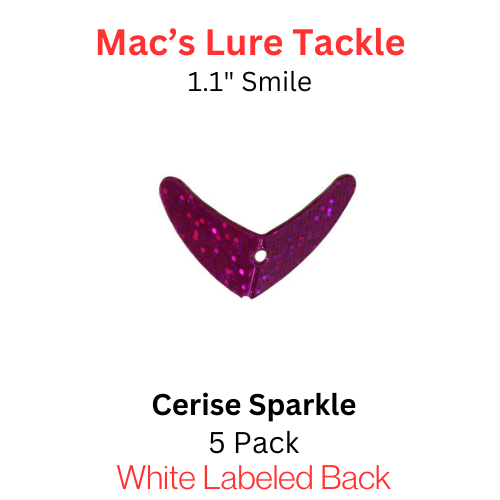 Macks Smile Blade 1.1" CERISE SPARKLE