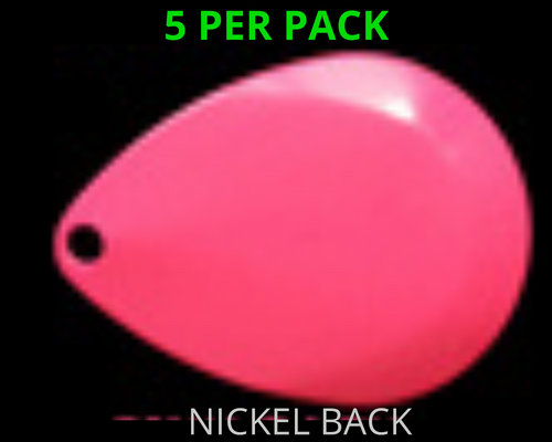 COLORADO spinner blades #7 PINK NICKEL BACK 