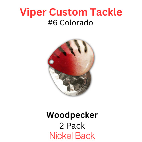 Viper Tackle Colorado Blades #6 Woodpecker
