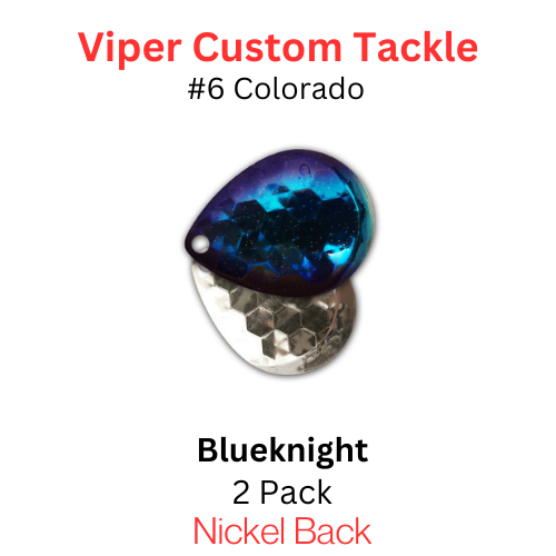 Viper Tackle Colorado Blades #6 Blueknight