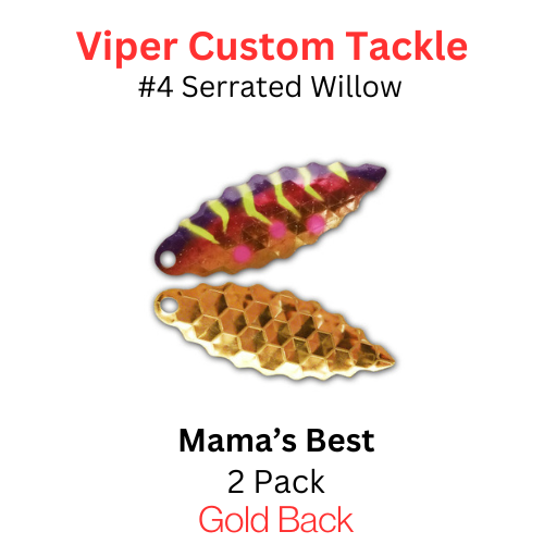 Viper Tackle Willow Blade size 4 Mamas Best