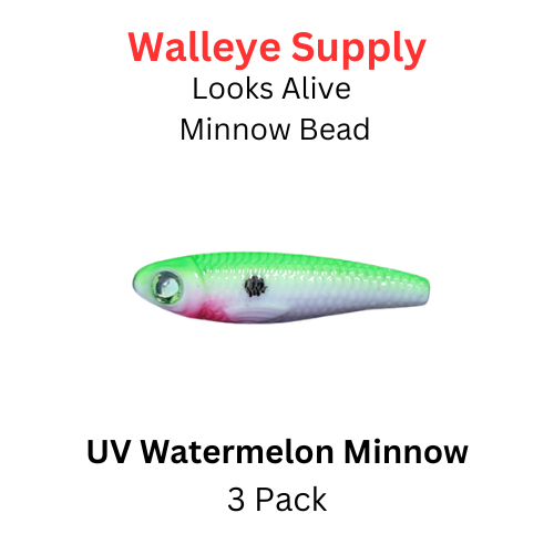Looks Alive Minnow Beads UV WATERMELON