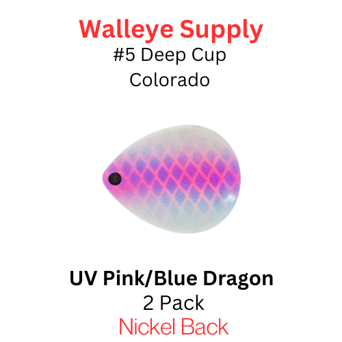 Tournament Series PINK AND BLUE DRAGON #5 DEEP CUP COLORADO BLADE