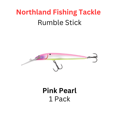Northland Fishing Tackle Rumble stick crankbait size 4 PINK PEARL  Northland Fishing Tackle Rumble stick crankbait size 4 PINK PEARL