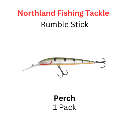 Northland Fishing Tackle Rumble stick crankbait size 5 PERCH Northland Fishing Tackle Rumble stick crankbait size 5 PERCH