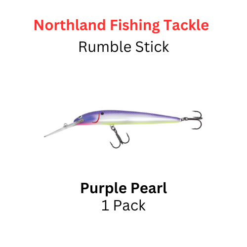 Northland Fishing Tackle Rumble stick crankbait size 5 Purple Pearl  Northland Fishing Tackle Rumble stick crankbait size 5 Purple Pearl