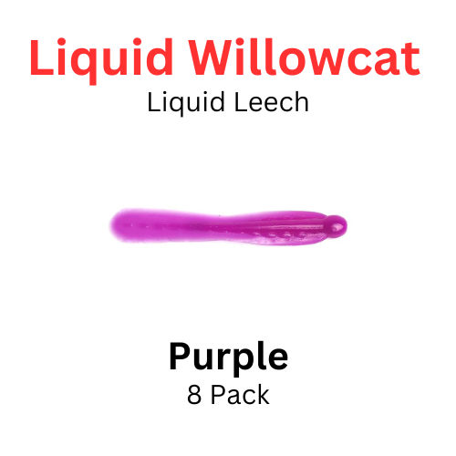 Liquid Willowcat Liquid Leech Purple 8 pack 