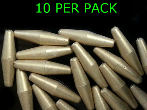 RIG FLOATS TORPEDO 1" GOLD