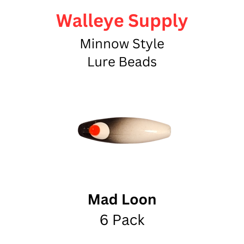 Minnow Style Lure Bead MAD LOON