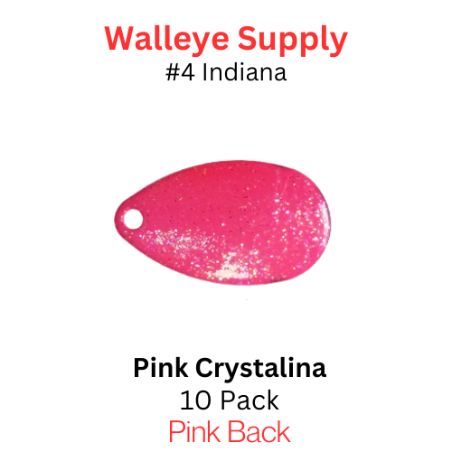INDIANA spinner blades #4 PINK CRYSTAL