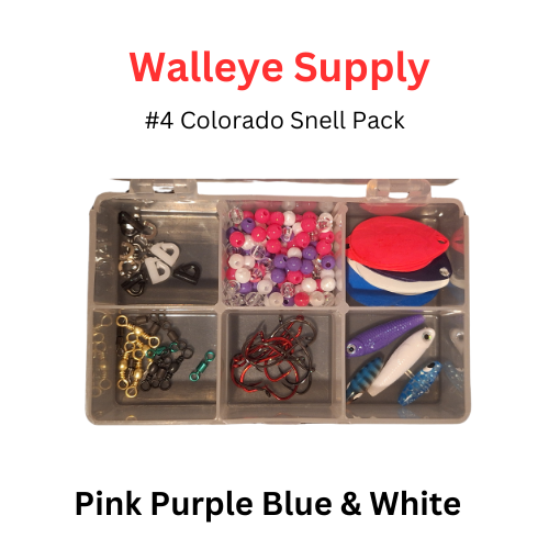 #4 Colorado Snell Set 
Pink/Purple/Blue/White