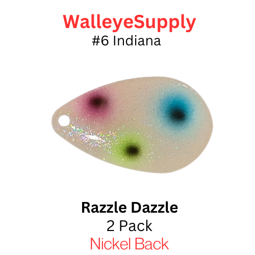 Walleye Supply Customs Razzle Dazzle #6 Indiana Nickel Back