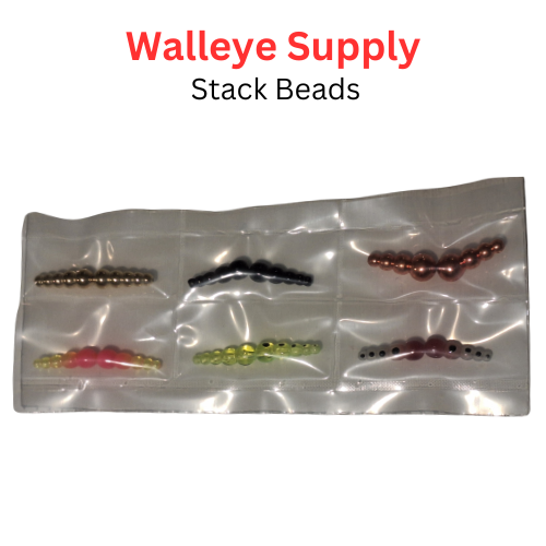 Stack Bead Sampler 6 sets of stack beads (12 total) Stack Bead Sampler 6 sets of stack beads (12 total)