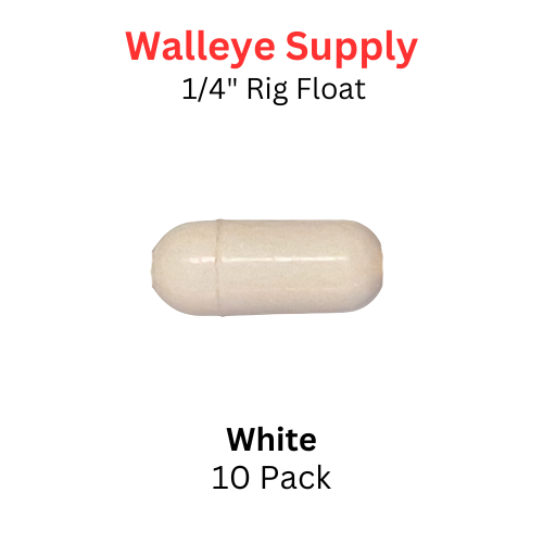 Rig Float 1/4" white Rig Float 1/4" white
