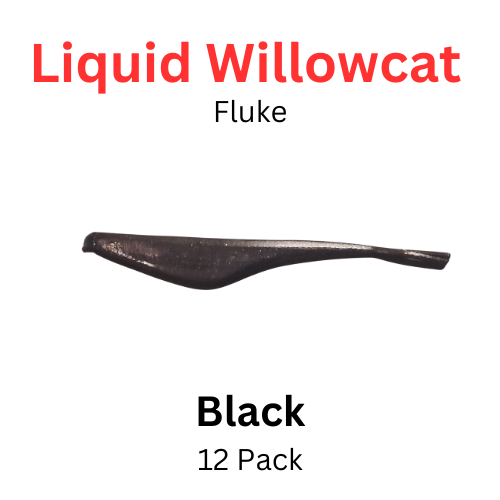 Liquid Willowcat Fluke Black 12 PK