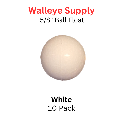 5/8" White Ball Float