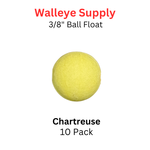 3/8" Chartreuse Ball Float