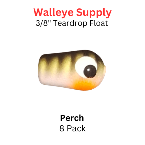 Perch Floating Minnow Head 8/pk