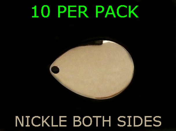 COLORADO spinner blades #6 SMOOTH NICKLE