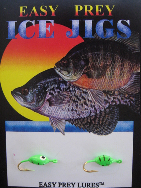 ICE FISHING JIGS #8 PANTICK GREEN / EASY PREY LURES