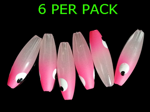 Lure Beads MINNOW GLOW/PINK