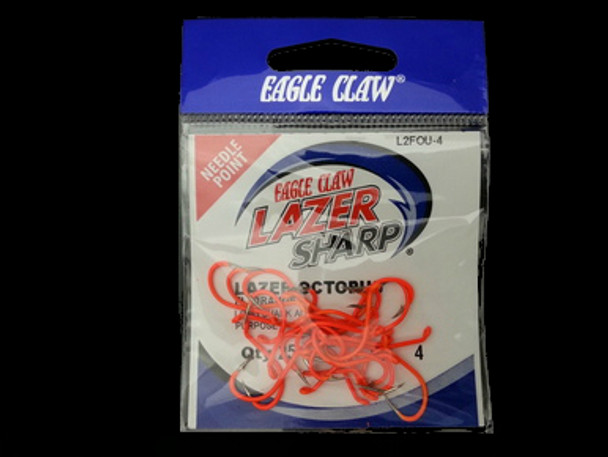 EAGLE CLAW LAZER SHARP OPCTOPUS HOOKS for Lindy Rigs for walleye harnesses and walleye fishing