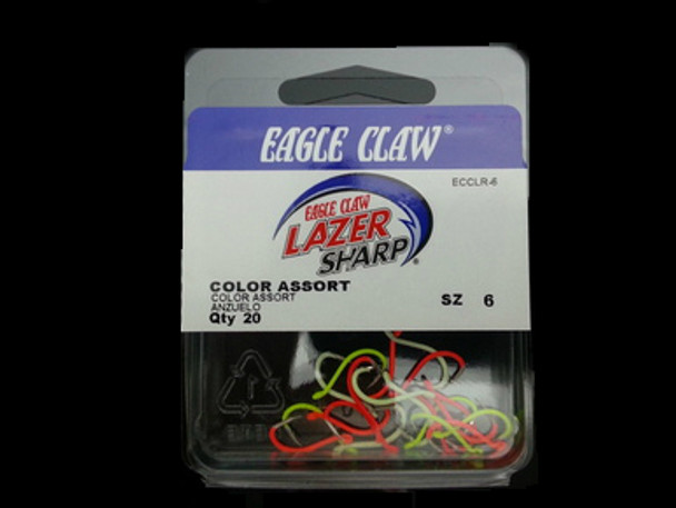 EAGLE CLAW LAZER SHARP OPCTOPUS HOOKS for Lindy Rigs for walleye harnesses and walleye fishing. Fishing lure components from walleyesupply.com