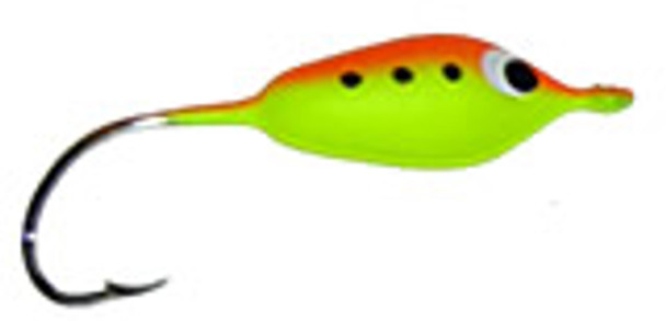 3/0 Surf hook Orange/ yellow soft floater 