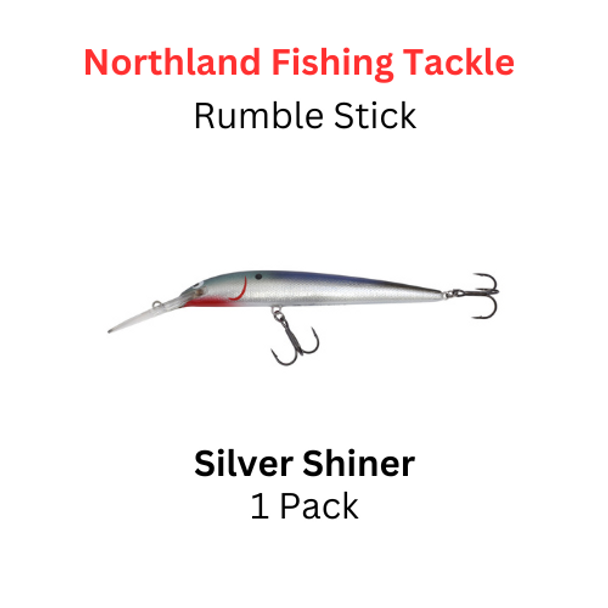 Northland Fishing Tackle Rumble stick crankbait size 5 Silver Shiner