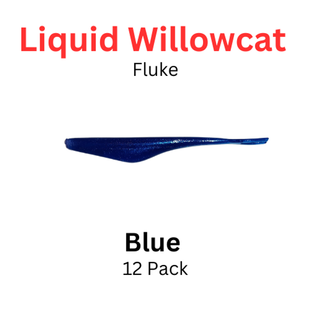 Liquid Willowcat Fluke Blue 12 pk 
