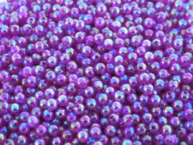 Fishing Beads Round 5mm NEON ORANGE 100/PK 