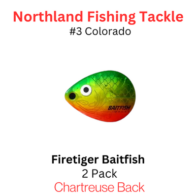 Northland Tackle COLORADO BLADES size 3 #073 - walleyesupply.com