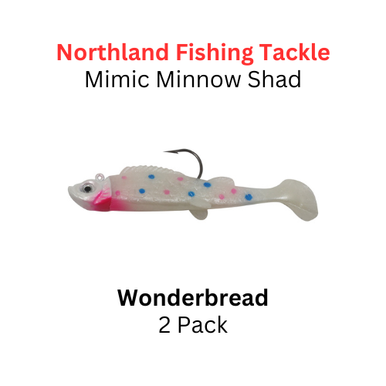 Northland Fishing Tackle 1/8oz Wonderbread Mimic Minnow Shad