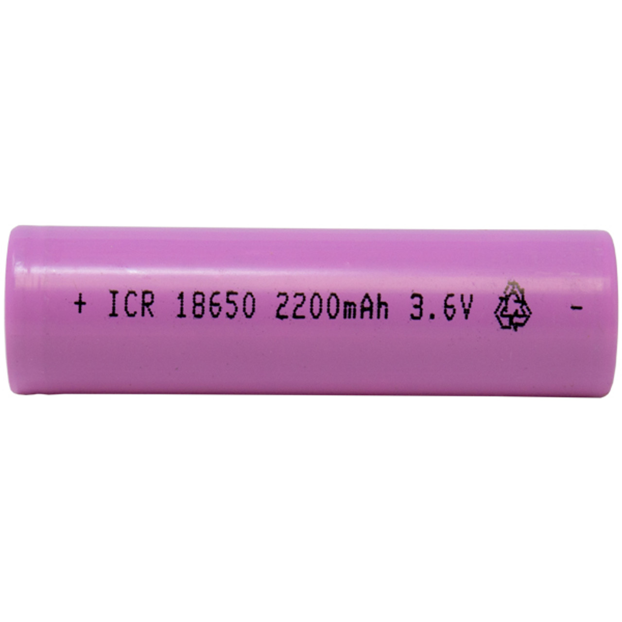 Bateria Recargable 18650 3.7 V - 2200 mAh