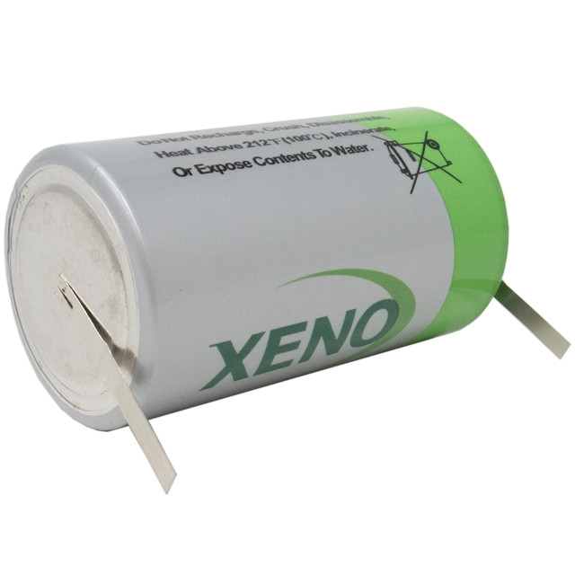Xeno XL-205F 3.6V D 19Ah Lithium Battery with Tabs