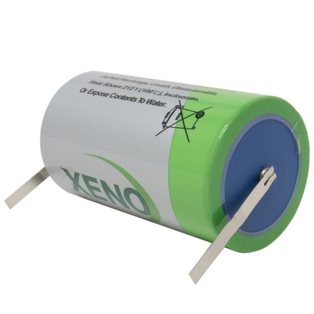 Xeno XL-205F 3.6V D 19Ah Lithium Battery with Tabs