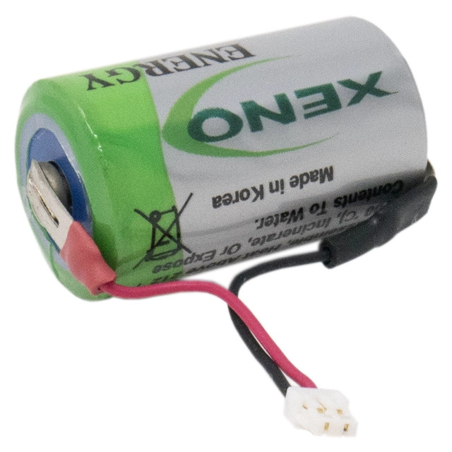 Xeno XLP-050F 3.6V 1/2 AA 1.2Ah Lithium Battery with Connector