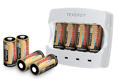 Tenergy Best Batteries For Arlo Cameras 4-Pack Rechargeable