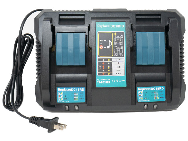 Makita DC18RD Volt Li-Ion Dual Replacement Battery