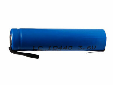 Power Portable AAA 3.7V 10440 lithium ion battery with tabs