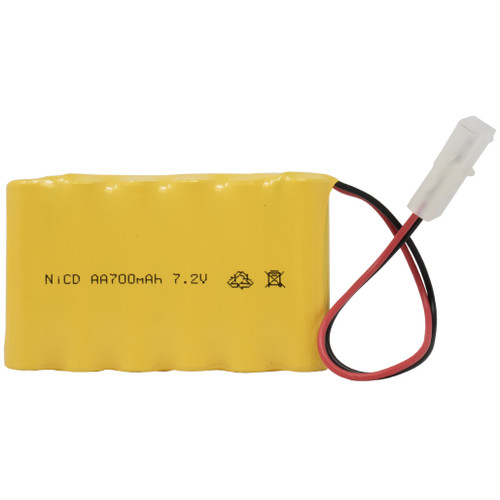 7.2 Volt NiCd Battery Pack (700 mAh) with Tamiya Connector