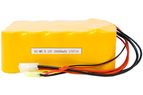 12 Volt 20 Amp (240 WH) NiMH Battery Pack with Charge & Discharge Terminals