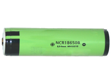 Panasonic 18650 3.7V 3400mAh button top lithium-ion battery with PCB