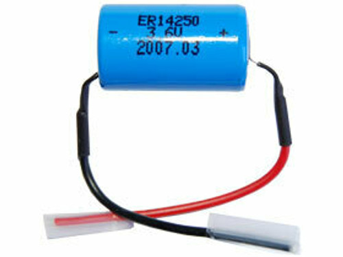 LS14250 (ER14250) 3.6 Volt 1/2 AA Primary Lithium Battery with Leads (1200 mAh)