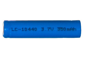 Power Portable AAA 3.7V 10440 rechargeable lithium ion battery